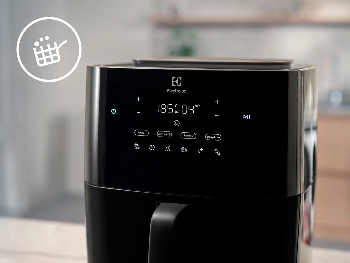 Мультифункціональна піч Electrolux 1800Вт, об'єм чаші 6.8л, сенсорне управління, 6 автоматичних програм, приготування на парі, пла