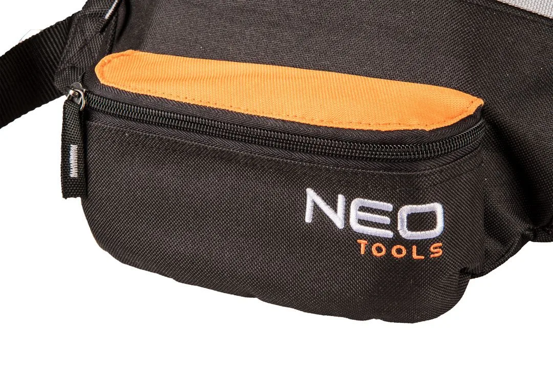 Універсальна поясна сумка Neo Tools з 4 кишенями, виготовлена з поліестеру, розміри 14х36.5х13 см.