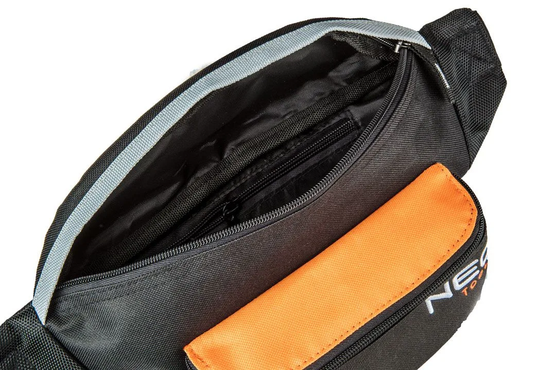 Універсальна поясна сумка Neo Tools з 4 кишенями, виготовлена з поліестеру, розміри 14х36.5х13 см.