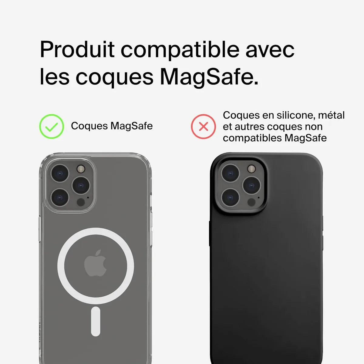 Зарядний пристрій бездротовий Belkin 3в1 Magnetic Pad Qi2 15Вт, чорний