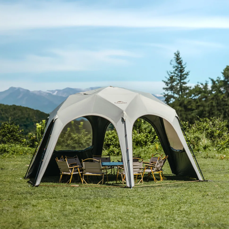 Підлога для тенту Naturehike Oxford 210D 438х380 см Коричнева