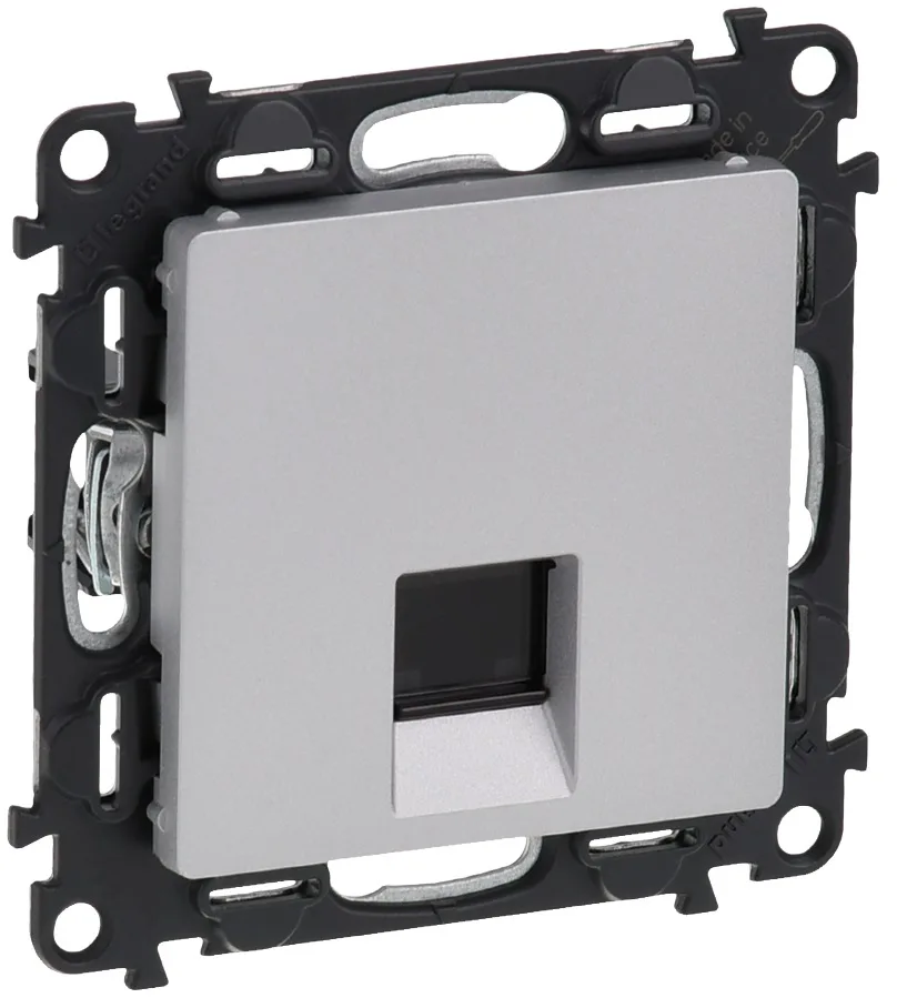 Розетка RJ45 Кат.5е UTP Legrand Valena LIFE, алюміній