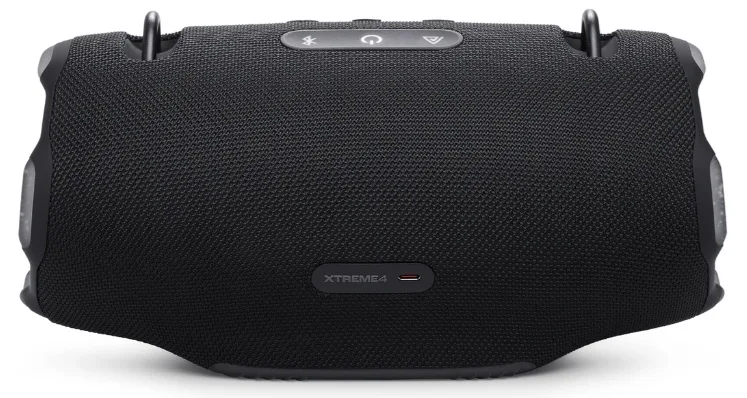 Портативная колонка JBL черная, 2 динамика, 50 Вт, 24 часа работы, IP67.