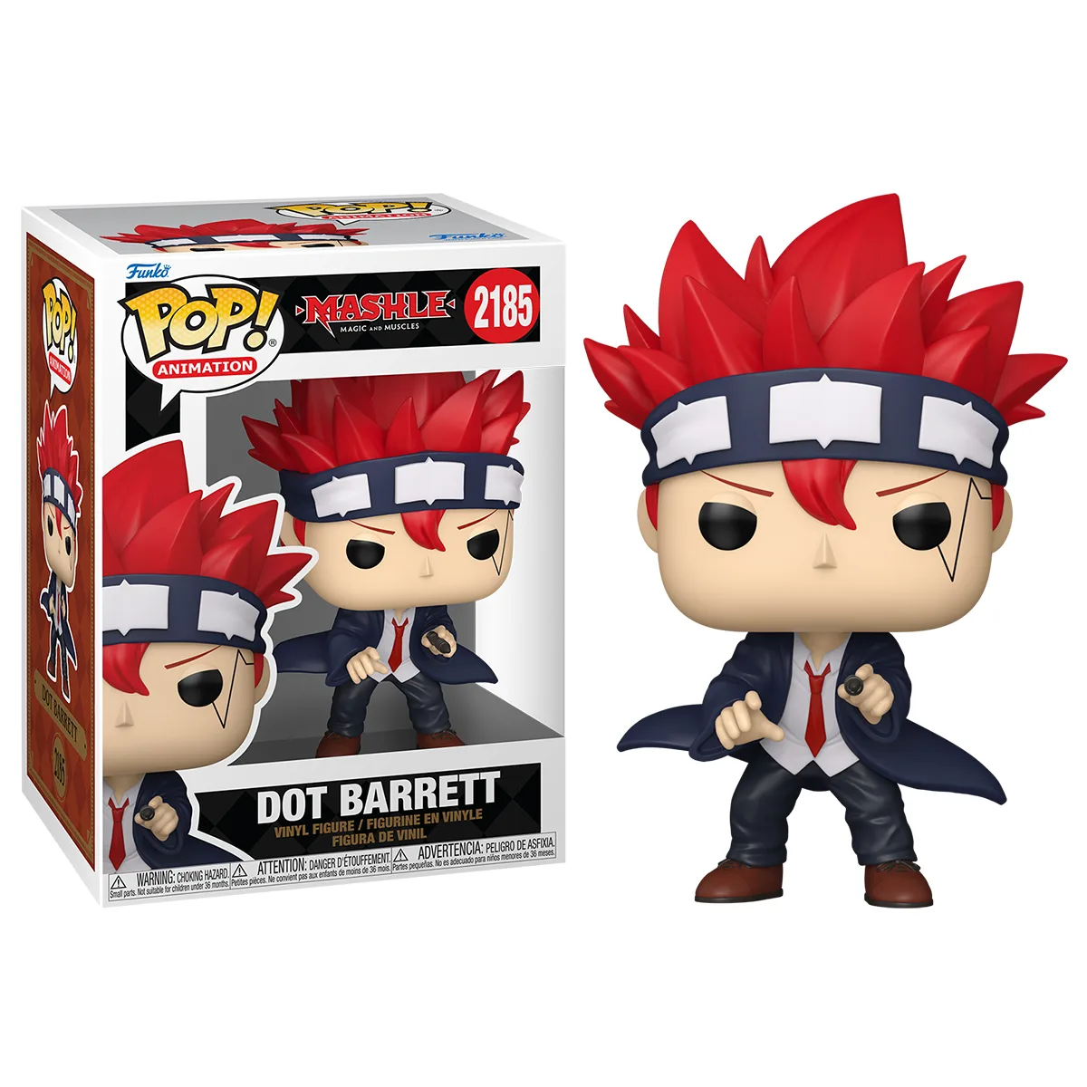 Ігрова фігурка Funko POP! вініл 9,3 см червоний Дот Барретт Машл Магія та М'язи