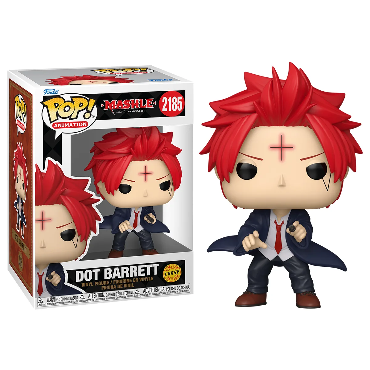 Ігрова фігурка Funko POP! вініл 9,3 см червоний Дот Барретт Машл Магія та М'язи
