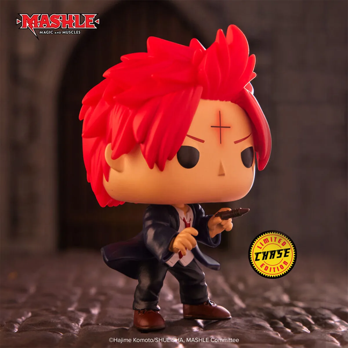Ігрова фігурка Funko POP! вініл 9,3 см червоний Дот Барретт Машл Магія та М'язи