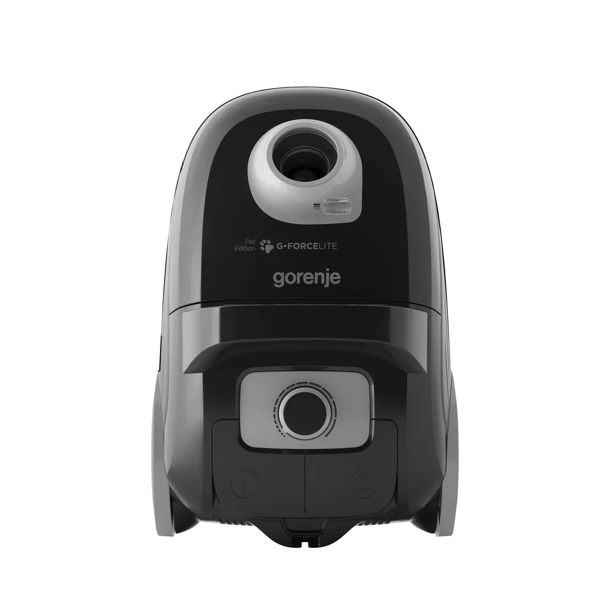 Пилосос Gorenje з мішком, потужність 700Вт, об'єм 3л, фільтр HEPA, щітка Xpand Zone, телескопічна трубка, чорного кольору.