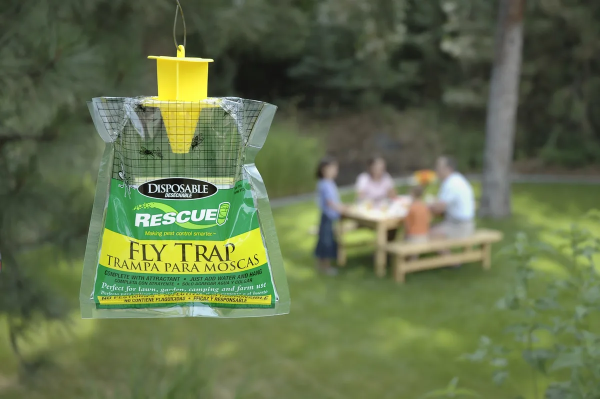 Ловушка для мух и слепнів Fly Trap Пакет 200х200 мм Безпечна