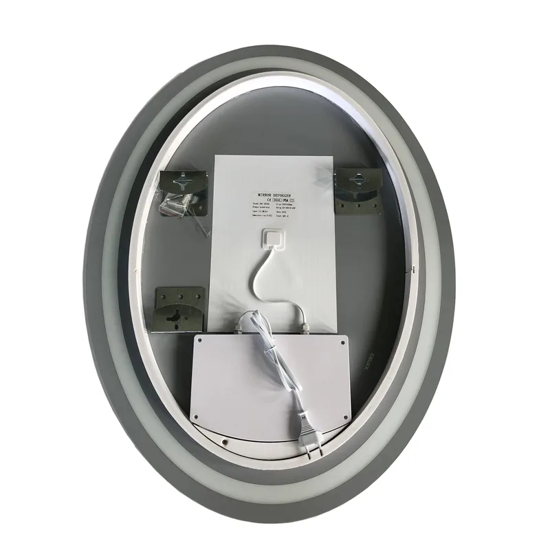 Зеркало настенное LED Touch Zerix FUSION MV01 60x80 см безмедное с подогревом