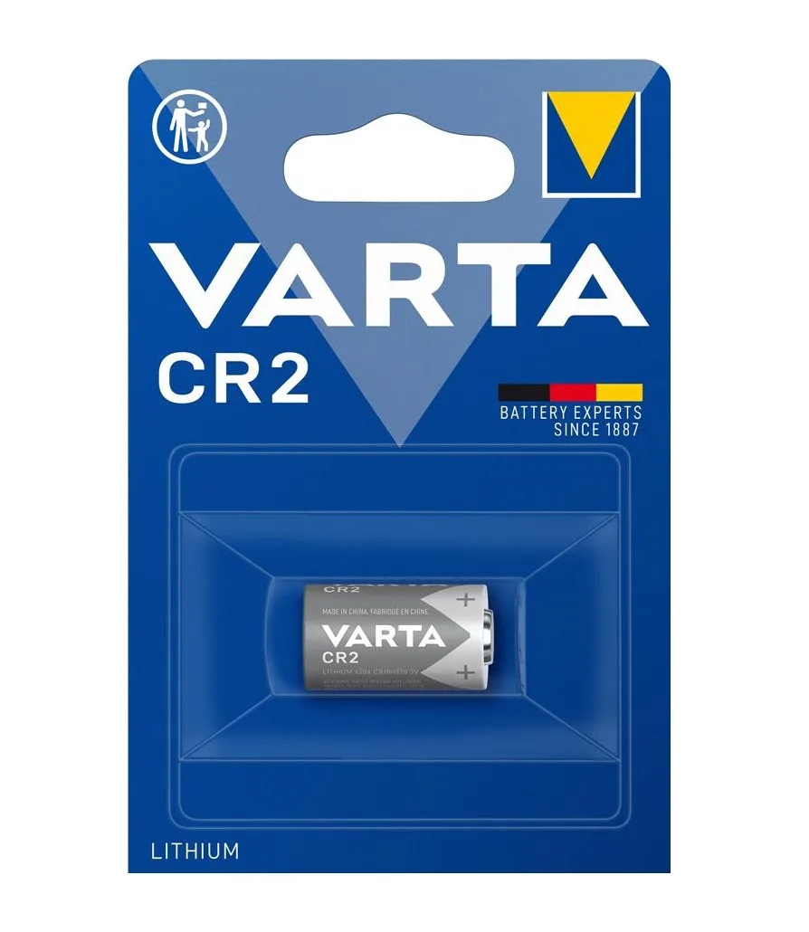 Батарейка Varta літієва CR2 блістер, 1 шт