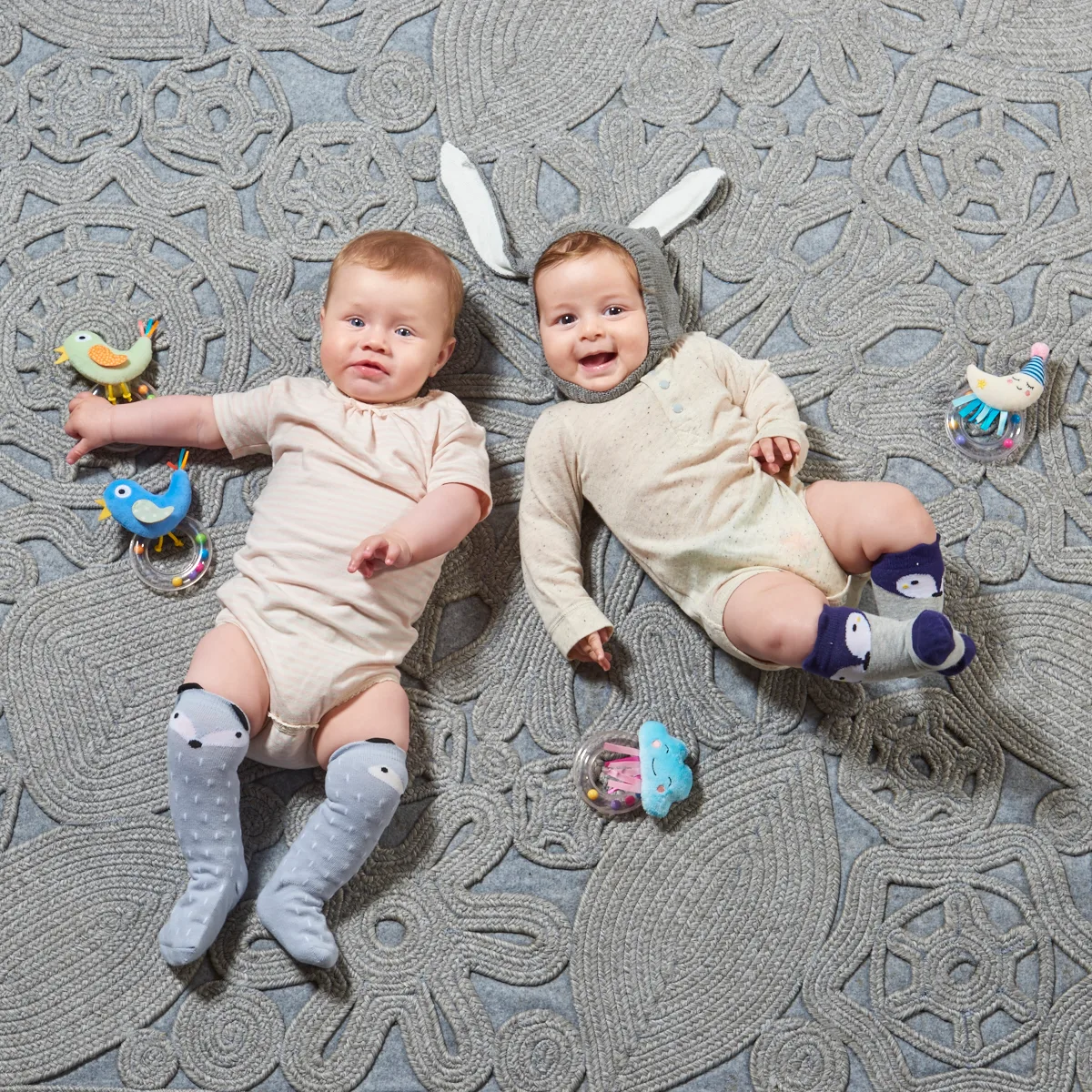Брязкальце Сонний Місяць Taf Toys текстильний 4,5х20х12 см