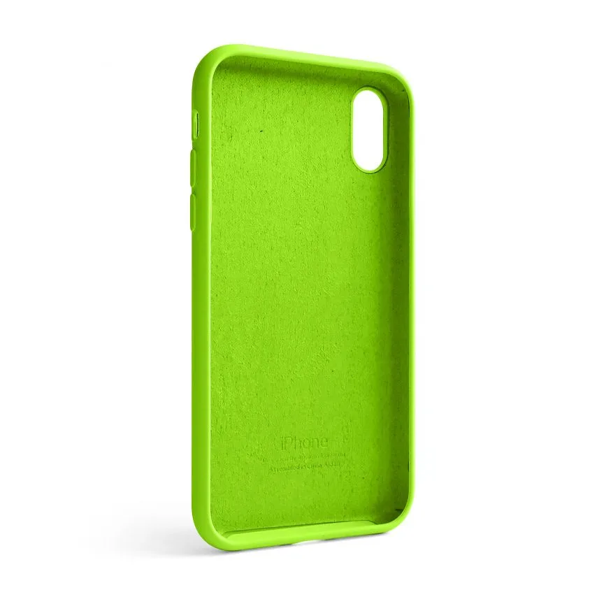 Чохол силіконовий для смартфонів Apple Xr 64 салатовий