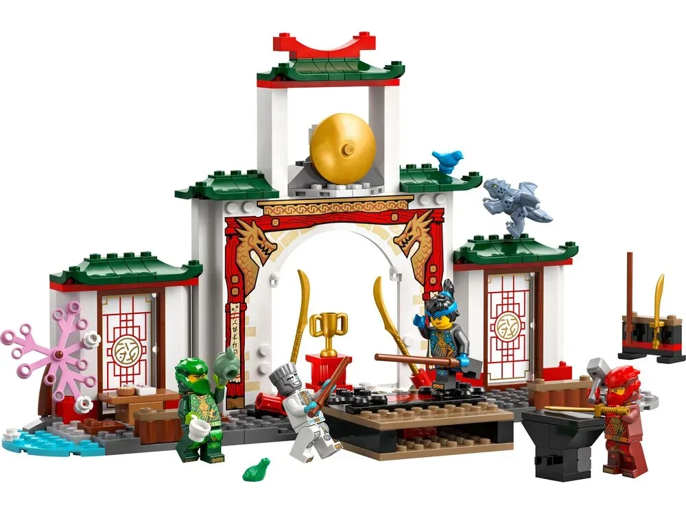 Конструктор LEGO Ninjago храм ніндзя різнокольоровий для дітей від 4 років