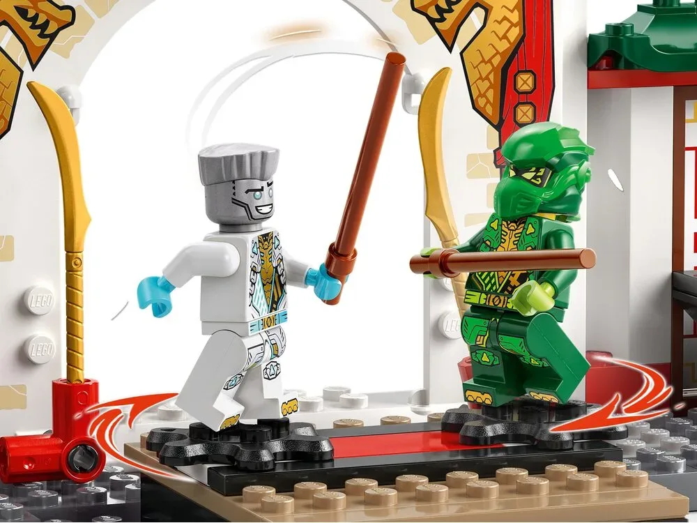 Конструктор LEGO Ninjago храм ніндзя різнокольоровий для дітей від 4 років