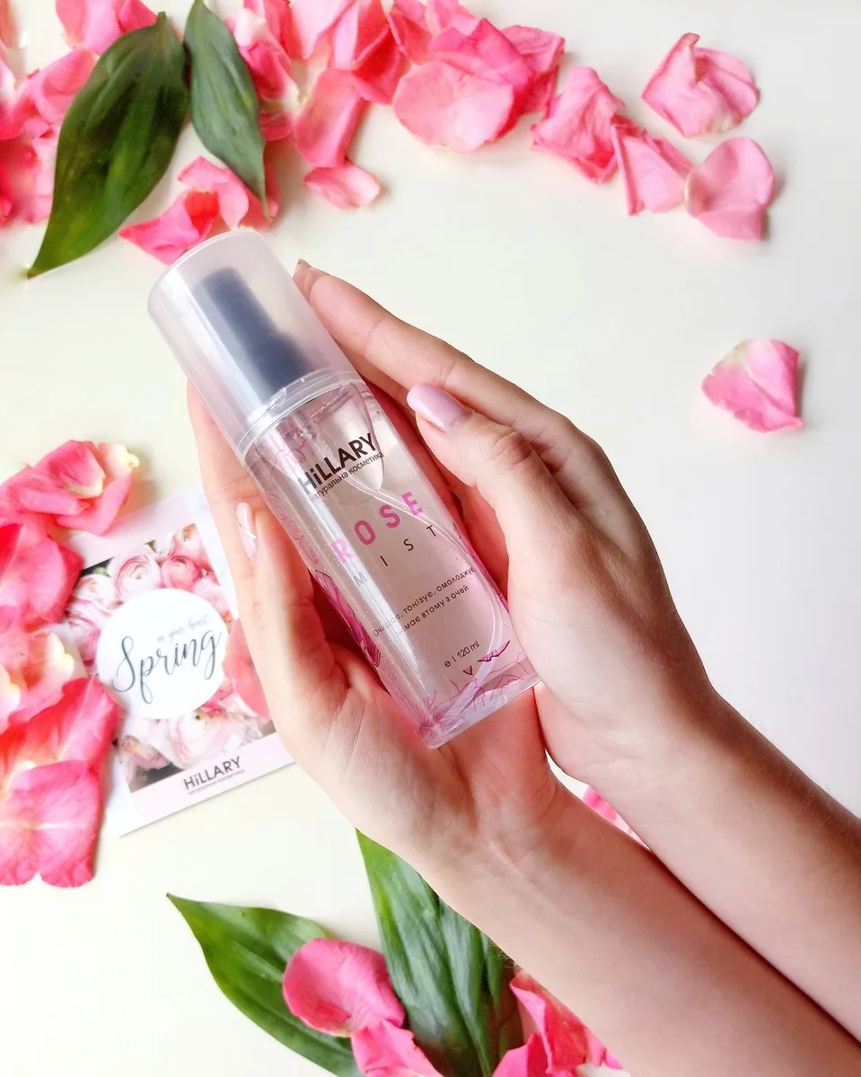 Трояндовий міст для обличчя Hillary ROSE MIST, 120 мл