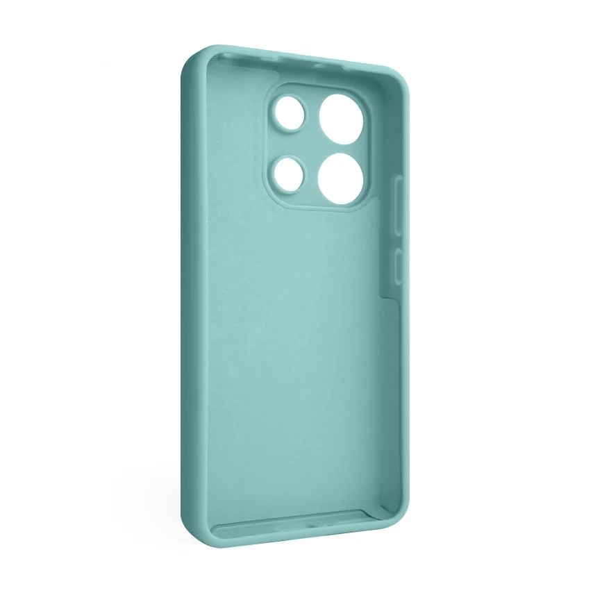 Чохол силіконовий для Xiaomi Redmi Note 13 4G  бирюзовий