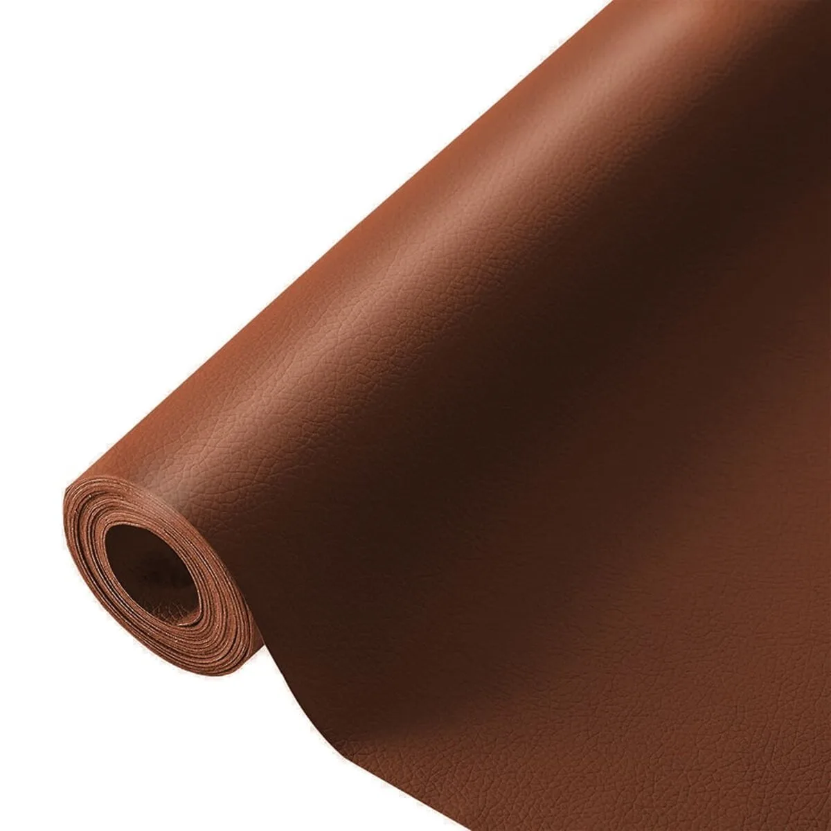 Самоклеюча екошкіра 1,37х3 м 0,5 мм PVC PU Світло-коричнева