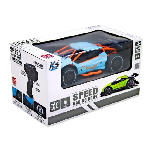 Speed ​​Racing Drift Sulong Toys блакитний 1:24 іграшка для дітей на пульті управління.
