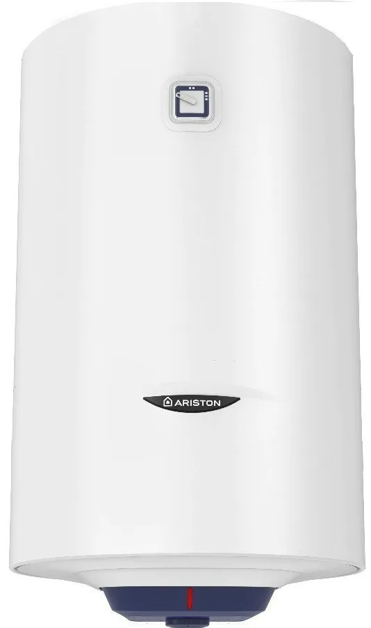 Електричний водонагрівач Ariston круглої форми BLU1 R 100 V 1,8K PL EU, об'ємом 100 л, потужністю 1,8 кВт, з механічним управління