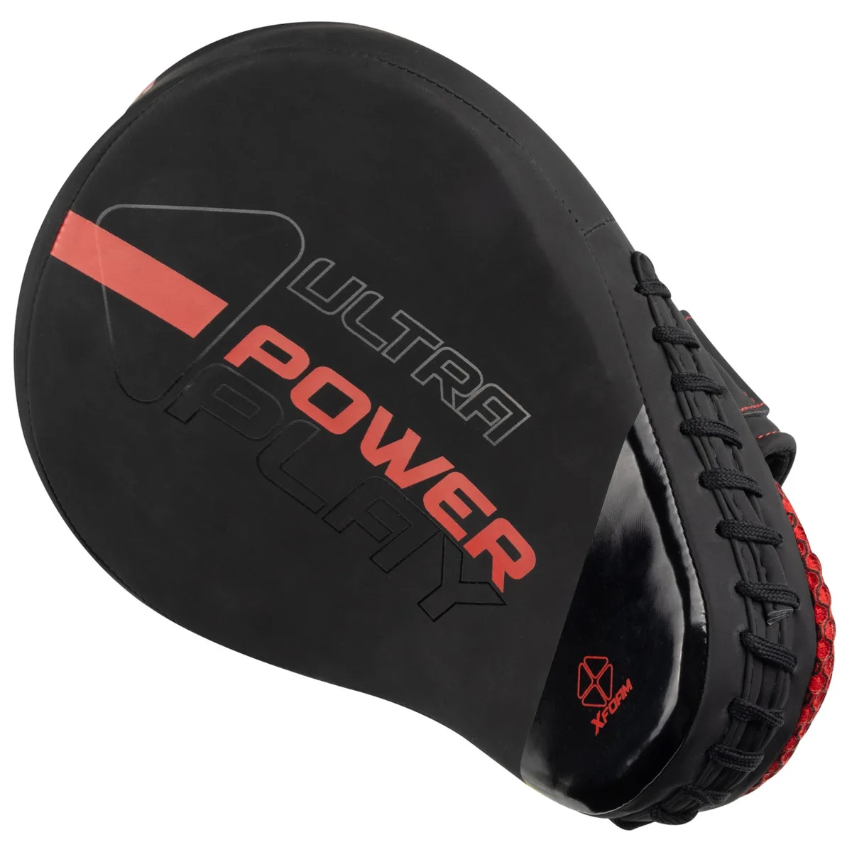 Боксерские лапы Active Point 22х19х6 см Черные Красные