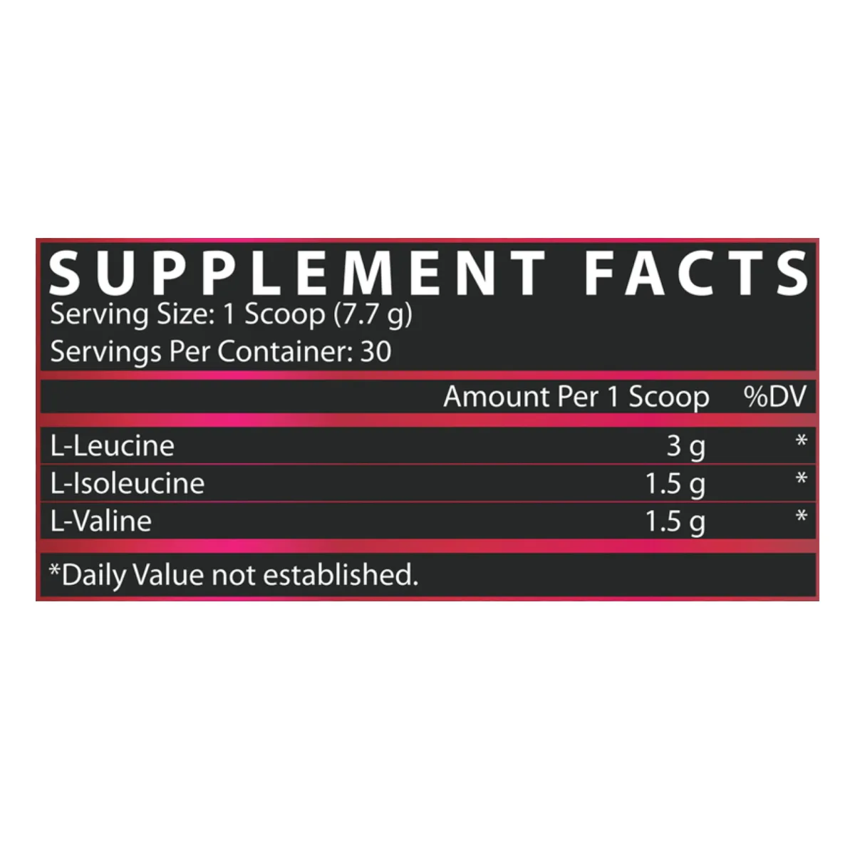 BCAA 6000 Nutrex амінокислоти 237 г Смак фруктового Punch