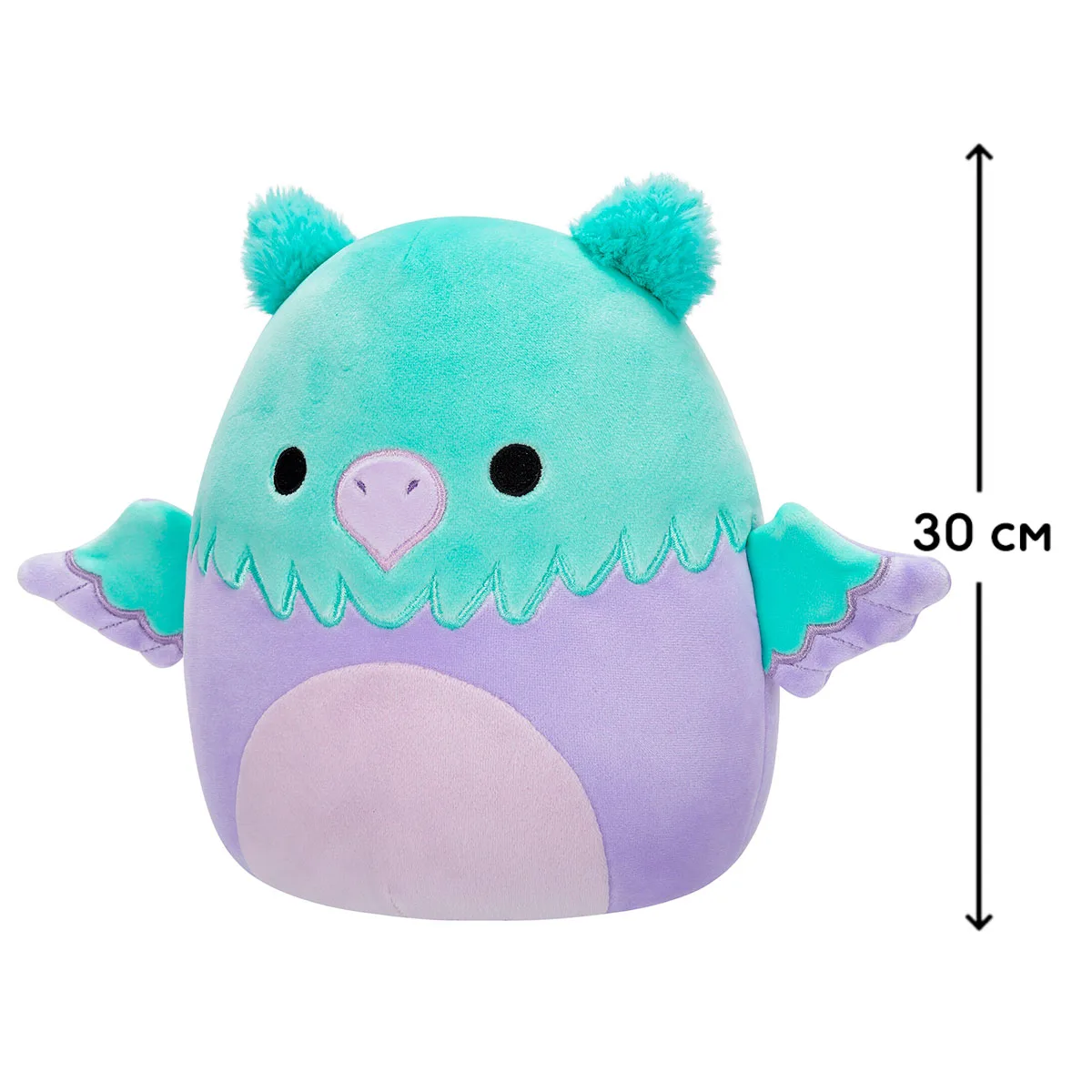 Мягкая игрушка Squishmallows полиэстер 30 см Грифон Минерва