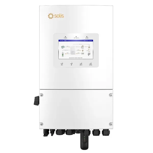 Гибридный инвертор Solis 6кВт 2xMPPT однофазный для LV Batteries
