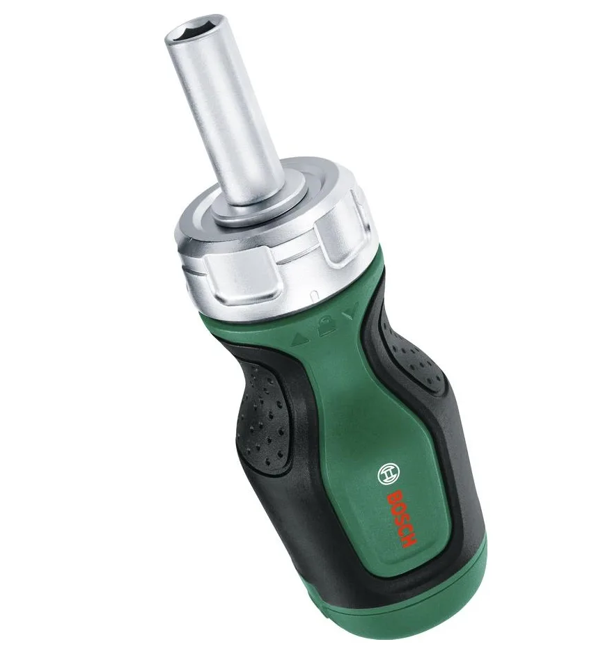 Викрутка Bosch з реверсивним механізмом, 6 біт PZ, PH, SL, TX, HEX, руків'я TPR, 111 мм, сталь CrV.