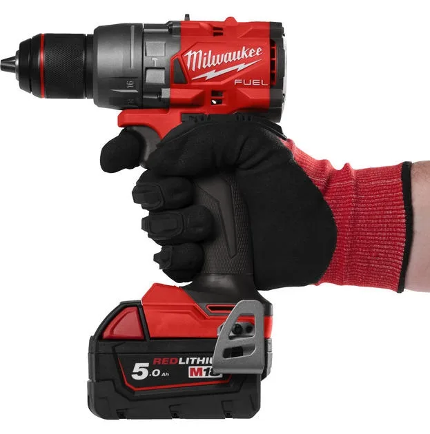 Акумуляторний шуруповерт-дриль Milwaukee M18 FPD3-0 GEN4 18В 158Нм 500·2100об/хв у кейсі 2.2кг без батареї та зарядного пристрою.