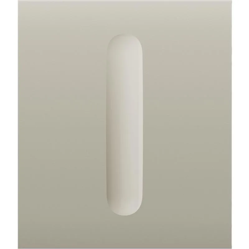 Кнопка центральна для одноклавішного вимикача димера Ajax CenterButton Dimmer 1-gang 2-way for LightSwitch, Jeweler, бездротовий, ivory