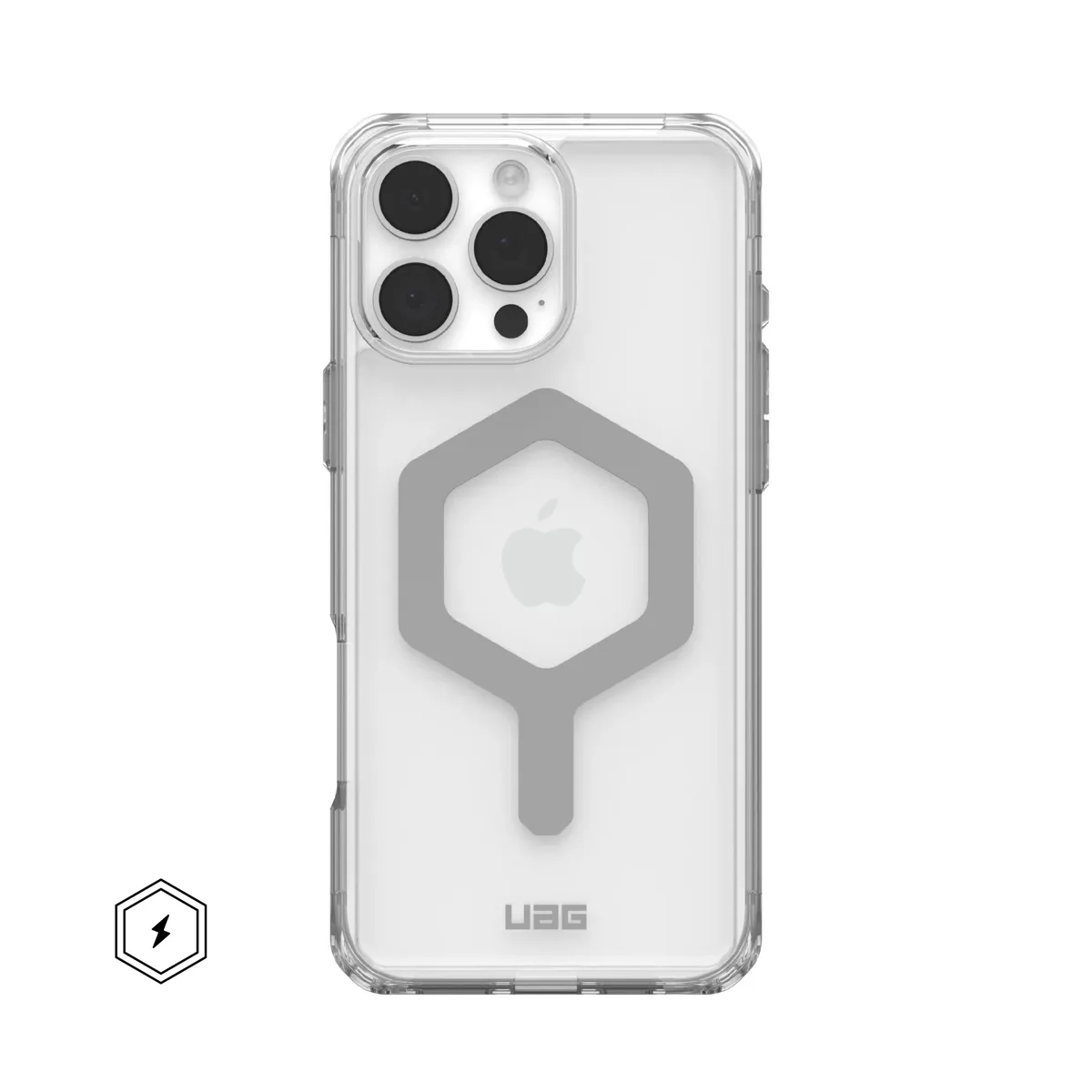 Чохол UAG для iPhone 16 Pro Max, Plyo Magsafe, Ice/Silver
