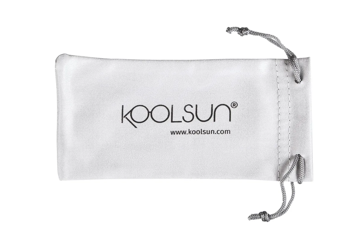 Детские солнечные очки Koolsun Wave, 1-5 лет, неоново-зеленые.