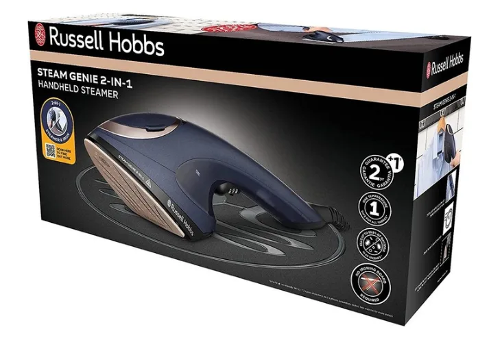 Відпарювач Russell Hobbs 1700 Вт керамічний синій 20 г/хв 2 в 1