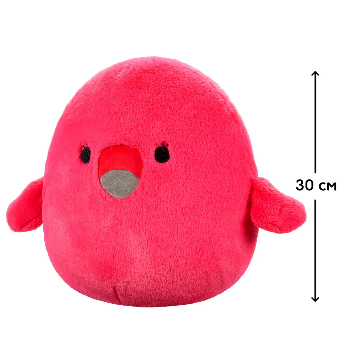 М'яка іграшка Squishmallows поліестер 30 см Фламінго Кукі
