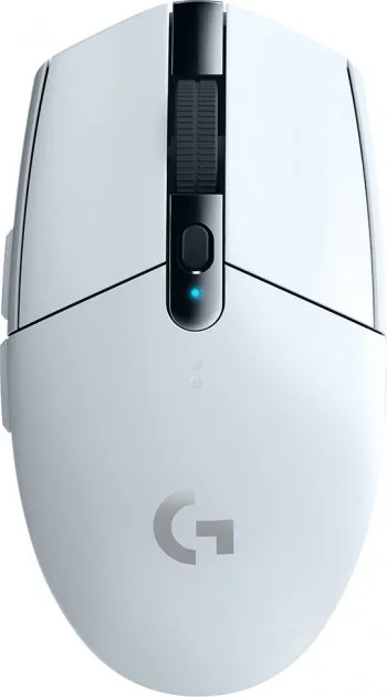 Миша Logitech G бездротова оптична середня біла 12000 dpi 6 кнопок