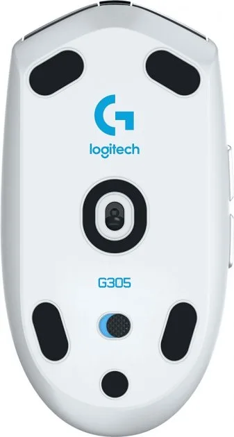 Миша Logitech G бездротова оптична середня біла 12000 dpi 6 кнопок