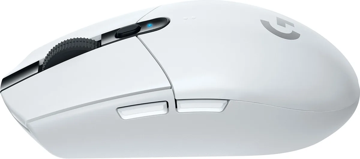 Миша Logitech G бездротова оптична середня біла 12000 dpi 6 кнопок
