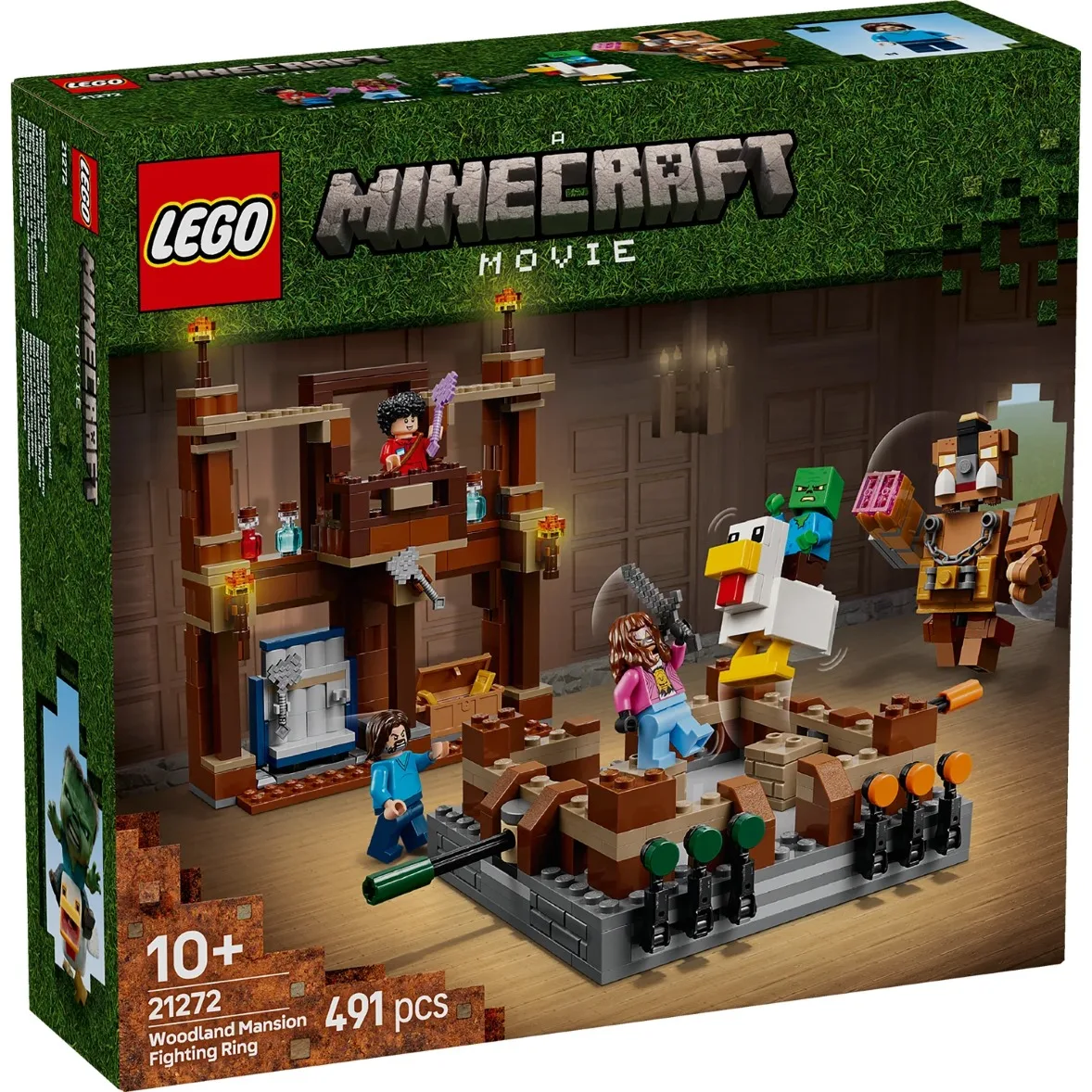 Конструктор LEGO Minecraft Бійцівський ринг у лісовому маєтку