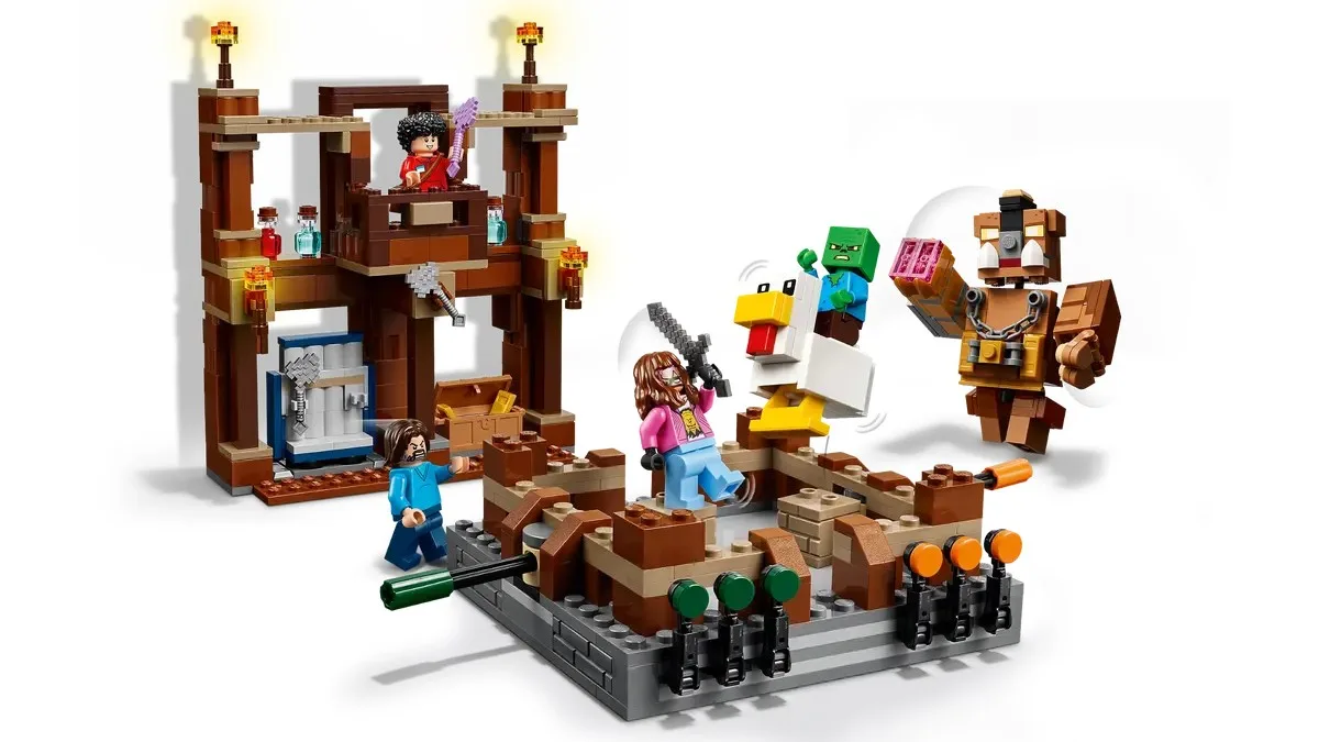 Конструктор LEGO Minecraft Бійцівський ринг у лісовому маєтку