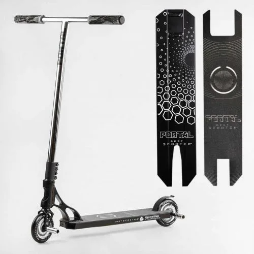 Труковий самокат Best Scooter - алюмінієвий диск HIC-система для трюків катання на роликах 120 мм колеса.