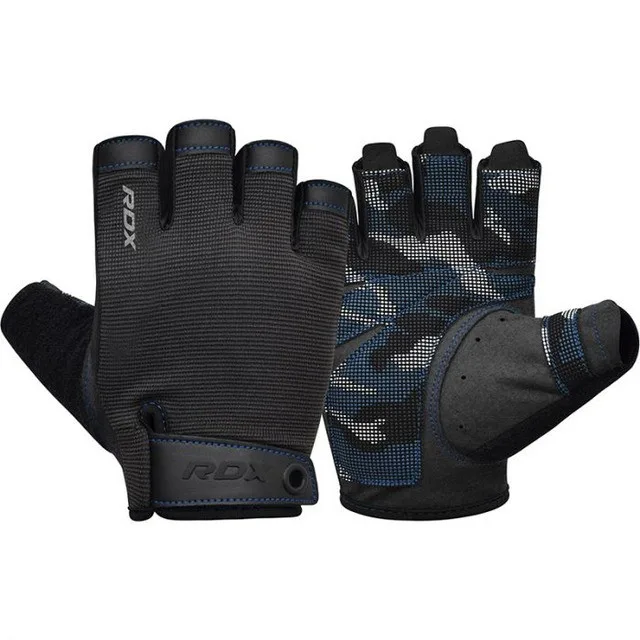 Рукавички для фітнесу RDX Amara Spandex L Синій