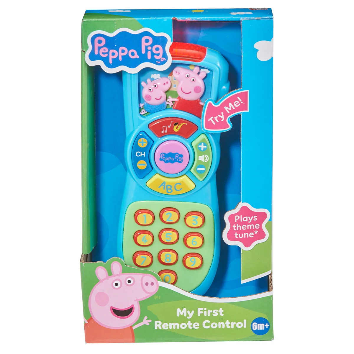 Развивающая игрушка Peppa Pig комбинированные материалы 17 см цветной