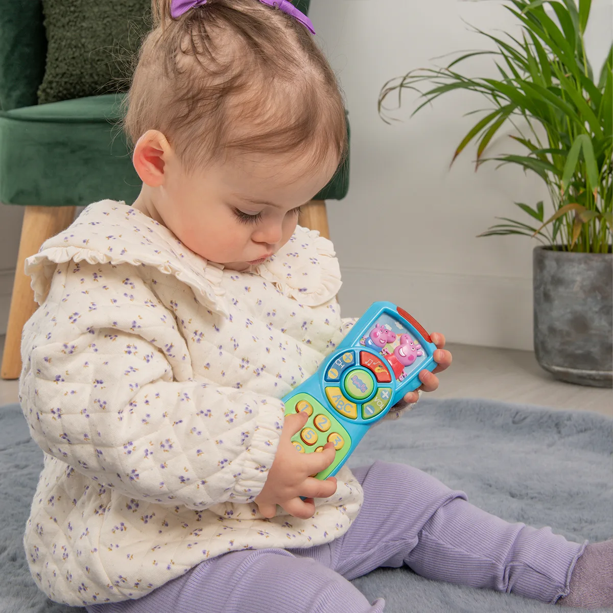 Розвивальна іграшка Peppa Pig комбіновані матеріали 17 см кольоровий