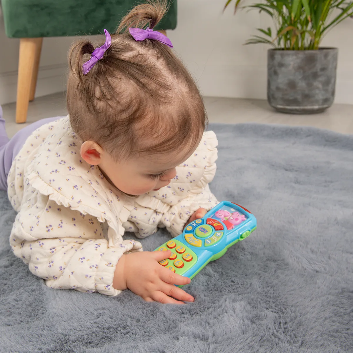 Розвивальна іграшка Peppa Pig комбіновані матеріали 17 см кольоровий