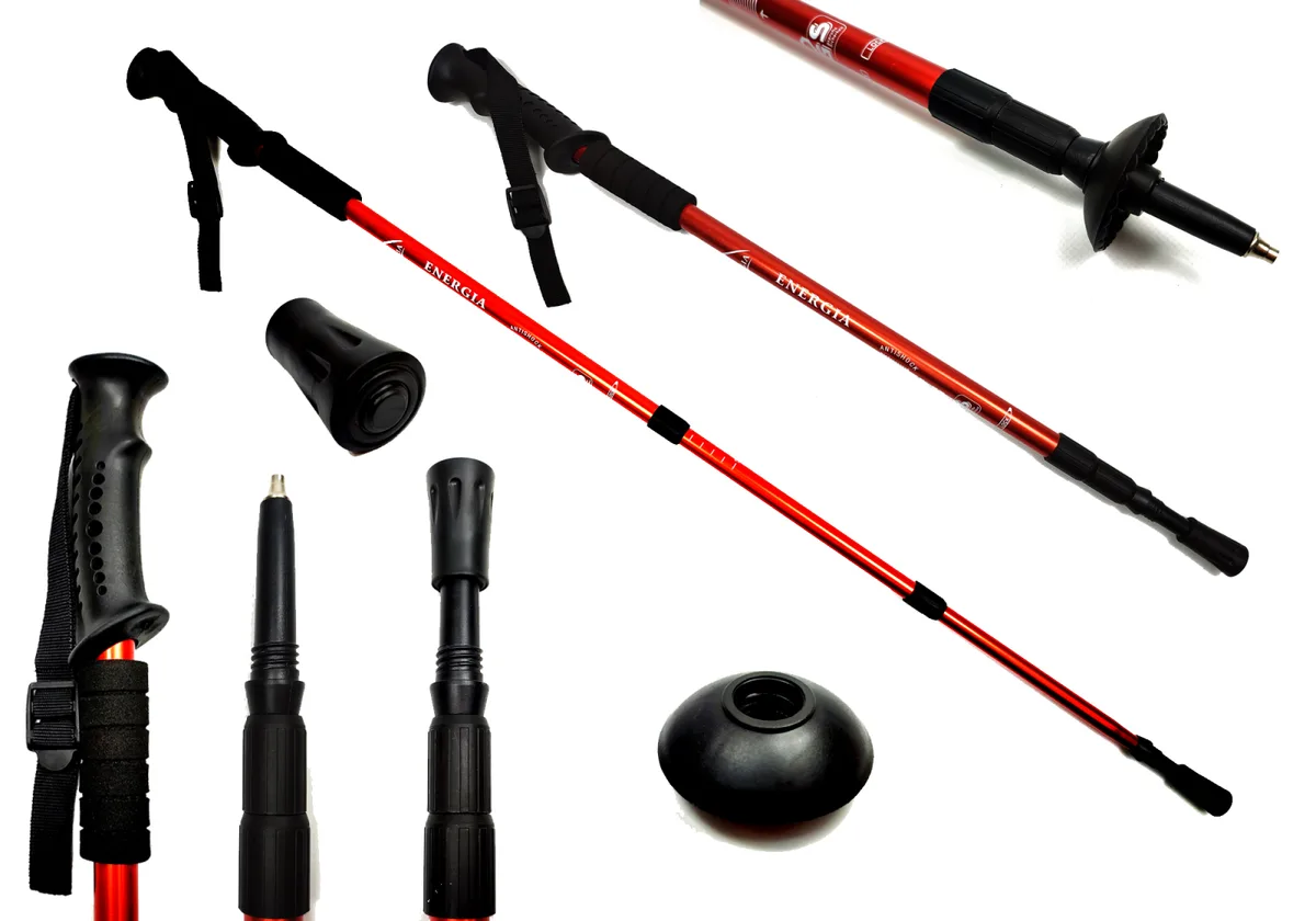 Палка EasyFit алюміній 135 см червона