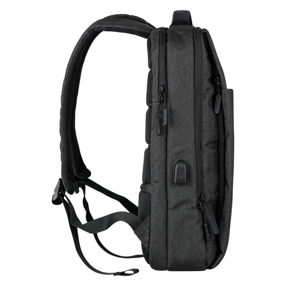 Рюкзак 2E, Melange 16", чорний