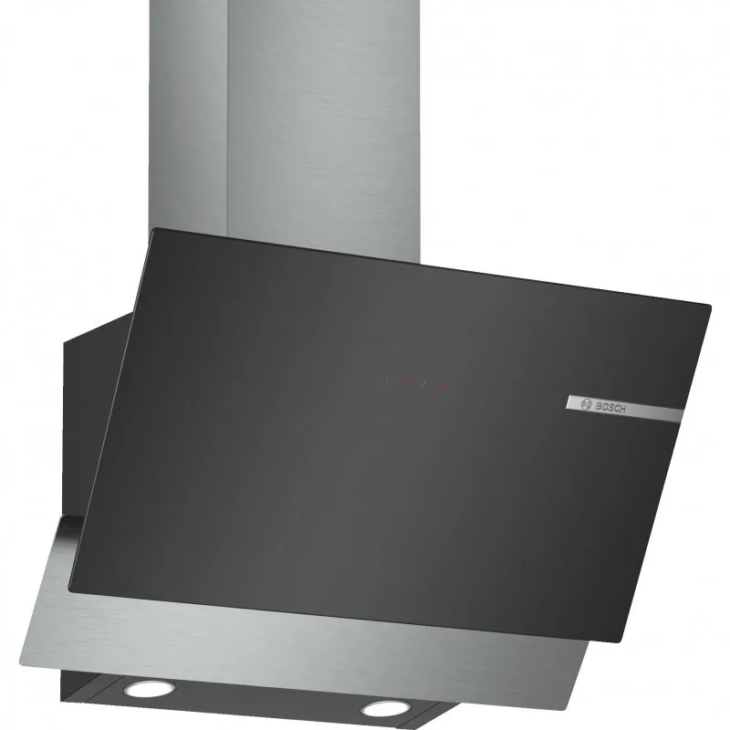 Витяжка Bosch підвісна, 60 см, 616 м3/год, чорна.