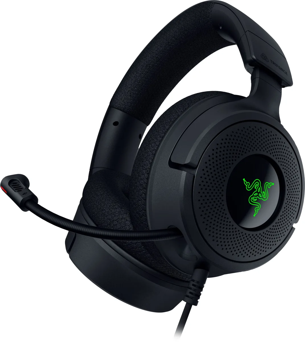 Игровая гарнитура Razer Kraken V4 X, 7.1, USB-A, 1.8м, RGB, черная.