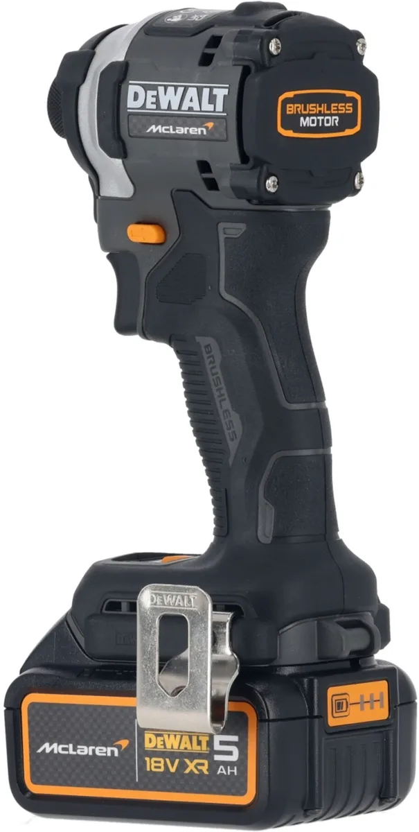 Акумуляторний ударний шурупокрут DeWALT 18В 205Нм 2х5А·год для будівництва та ремонту електродриль