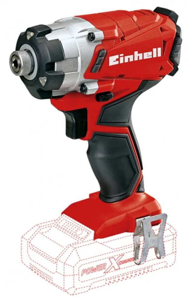 Ударний шурупокрут Einhell 18В 140Нм з підсвічуванням для загвинчування металу і дерева